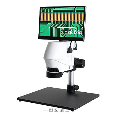 
HVS-300P视频一体显微镜带屏内置工业相机